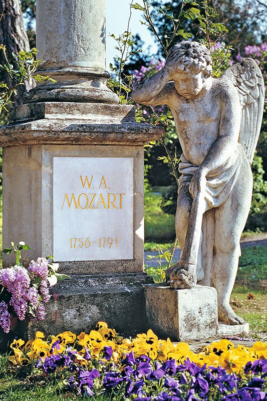 Mozart Grab - Friedhof St. Marx